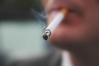 Smoking was associated with an increase of 0.64 units in the patient global score compared with nonsmoking. Smoking was associated with an increase of 0.64 units in the patient global score compared with nonsmoking.